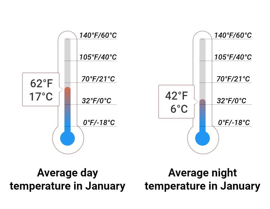 Average temperature